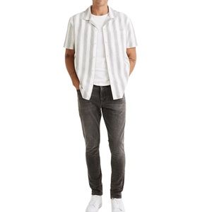 Madewell Men's Skinny Jeans in Dark Gray